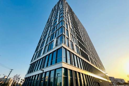 上海绿地中心立面图